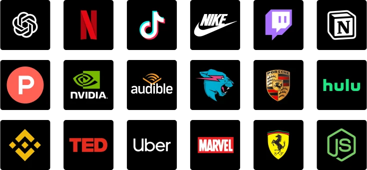 Next14 company usage logos